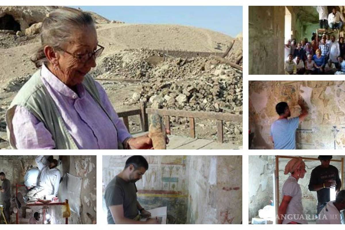 Se cumplen 10 años de trabajo de conservación de mexicanos en Egipto