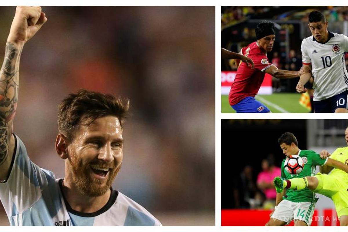 Messi, James y Chicharito monopolizan el foco mediático en la Copa América