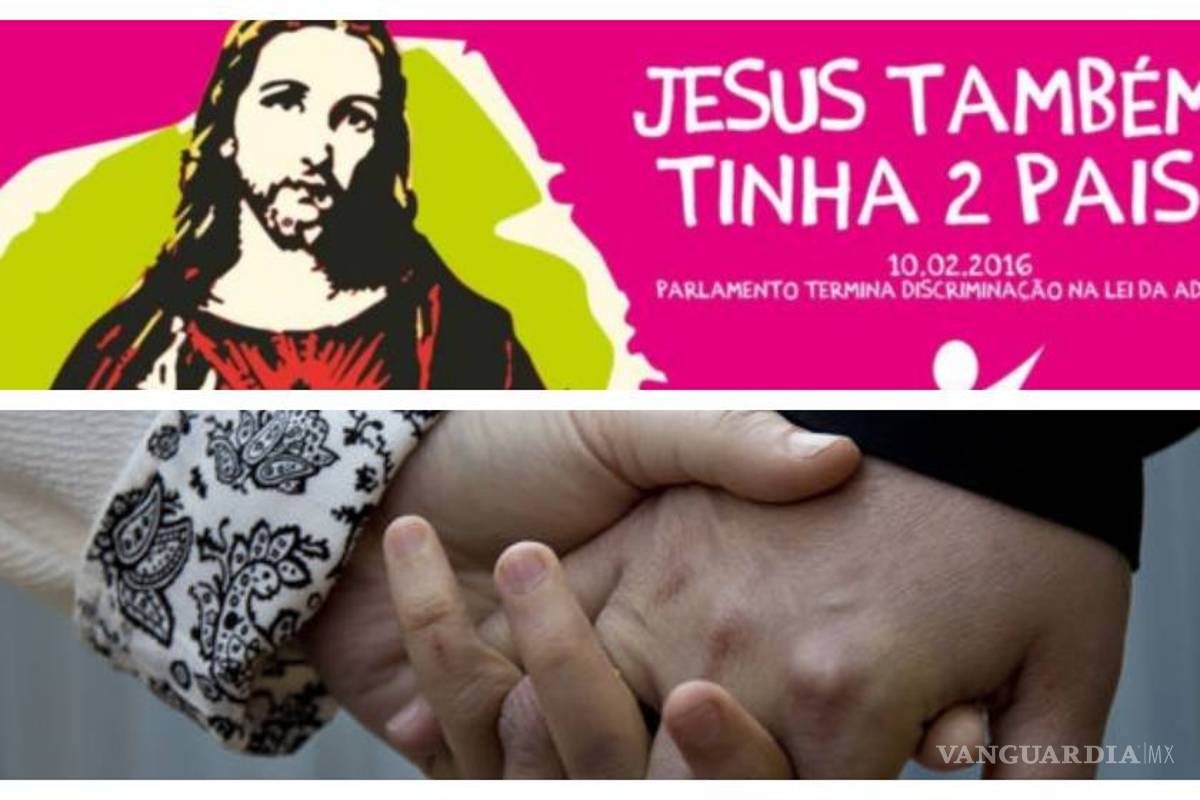 Polémica en Portugal por uso de Jesucristo en campaña sobre la adopción gay