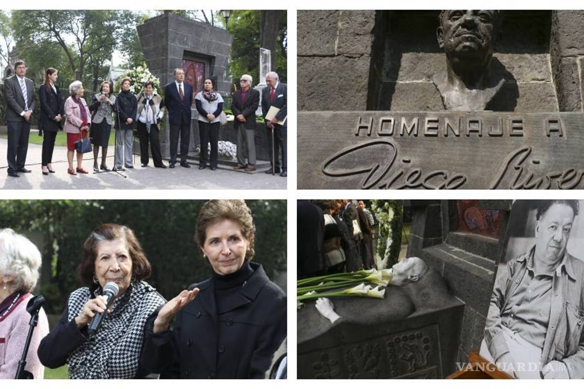 Diego Rivera es recordado a 58 años de su muerte