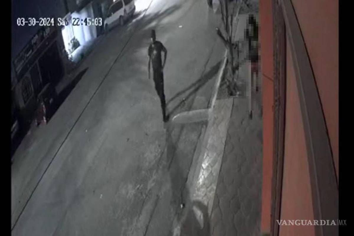 Captan en video intento de abuso a una niña en la colonia Mirasierra de Saltillo