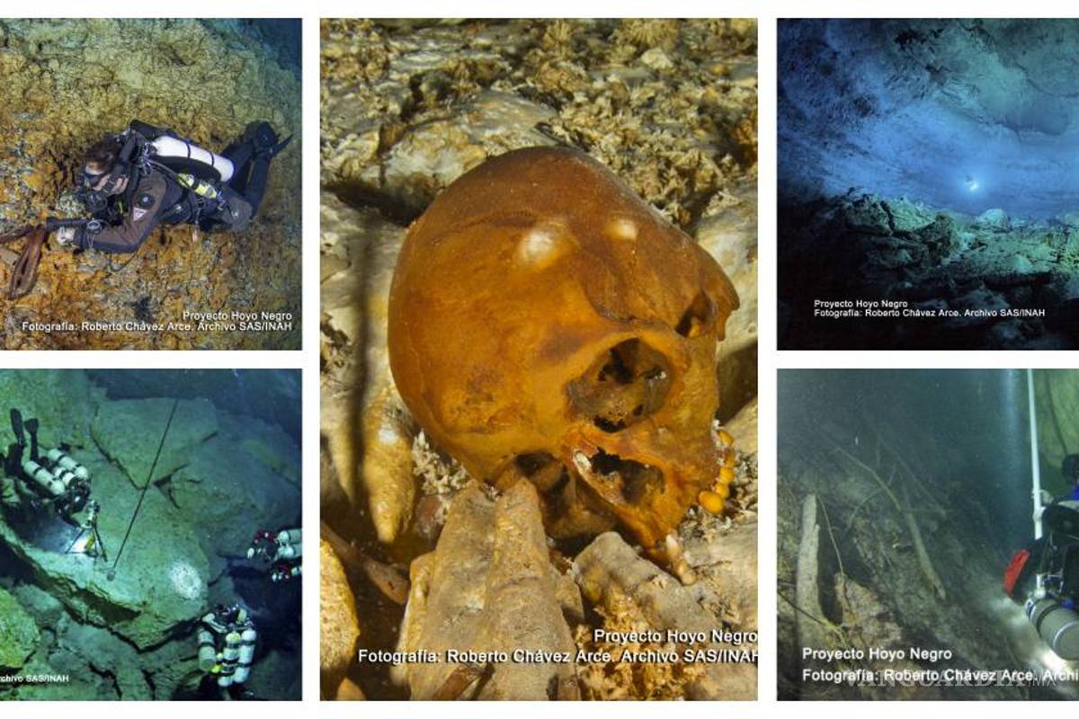 Expertos de varios países trabajan a detalle en los restos de &quot;Naia&quot;