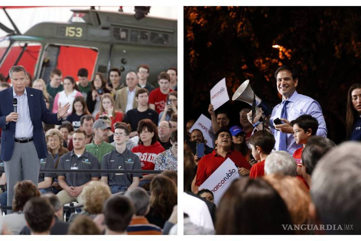 Lucha Rubio y Kasich por su futuro