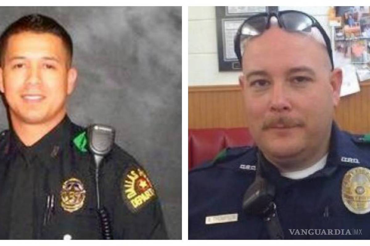 Policías asesinados en Dallas eran veteranos de guerra
