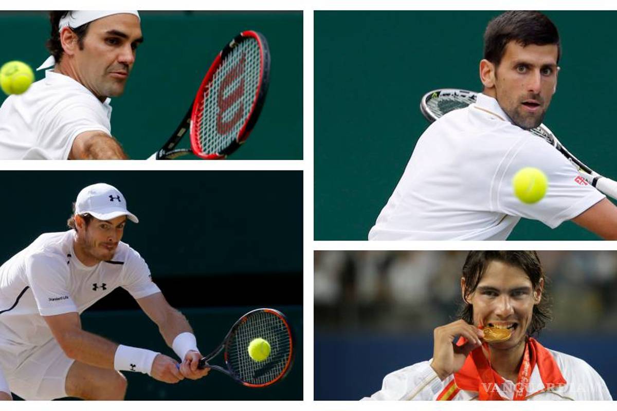 Djokovic, Murray, Federer y Nadal se citan en Río 2016