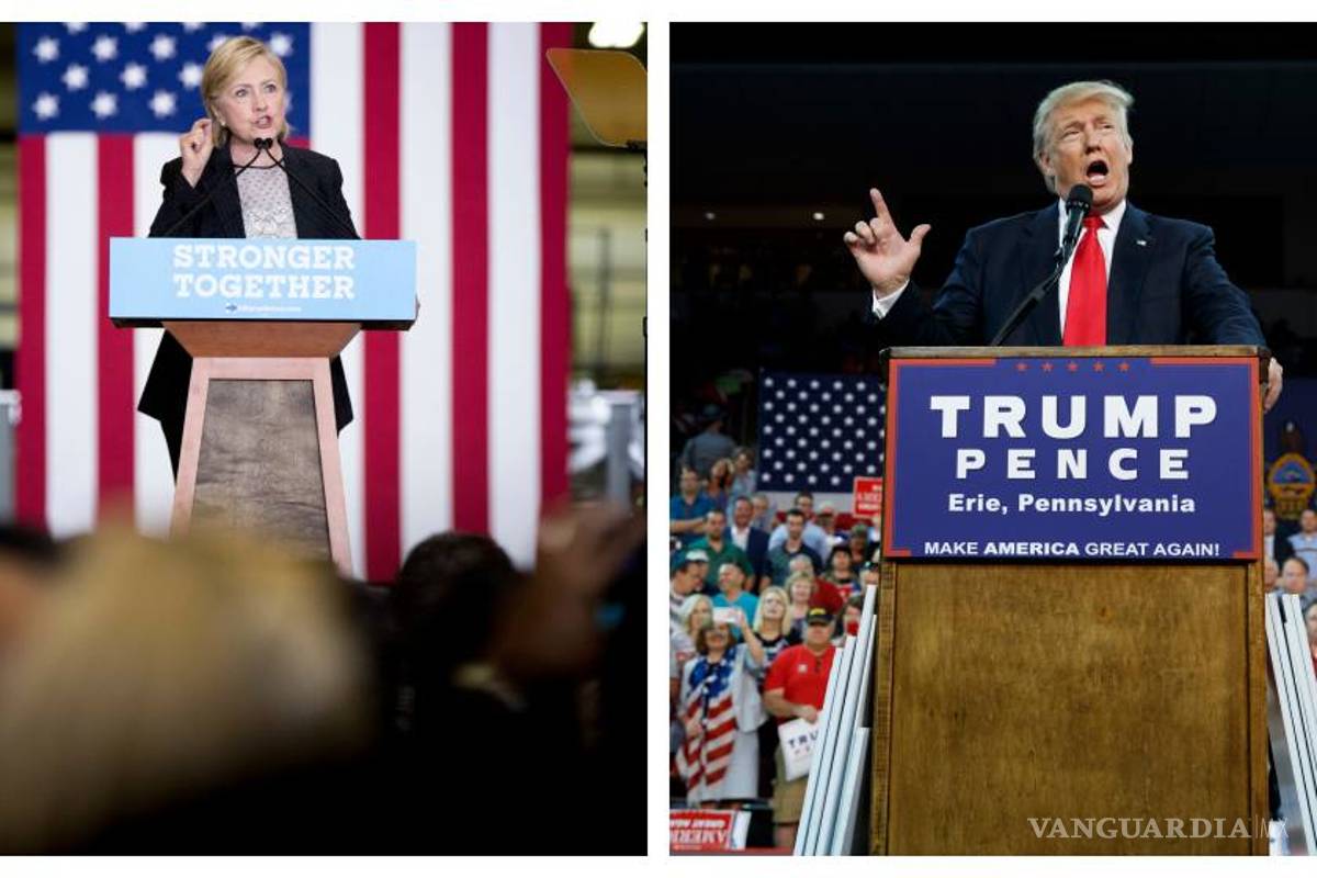 Estos son los programas económicos de Trump y Clinton