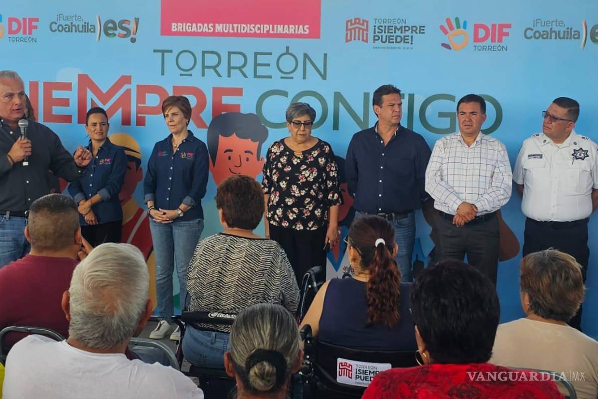 Encabeza Alcalde de Torreón brigada multidisciplinaria en colonia Valle Oriente