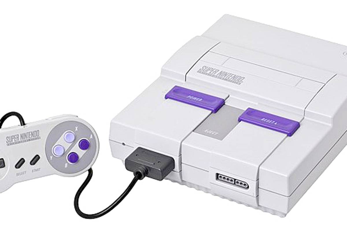 Nintendo planea lanzar versión mini del SNES