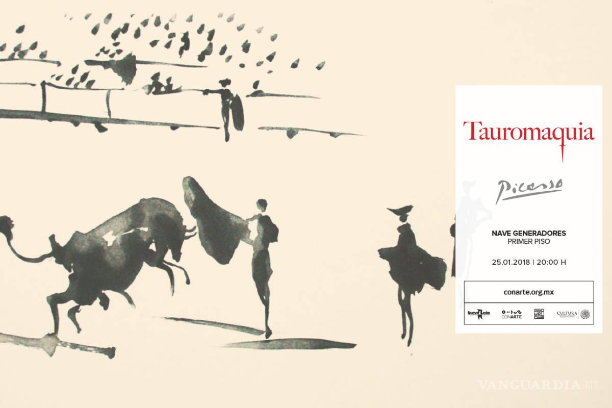&quot;La Tauromaquia&quot;, de Pablo Picasso, se exhibe en Monterrey