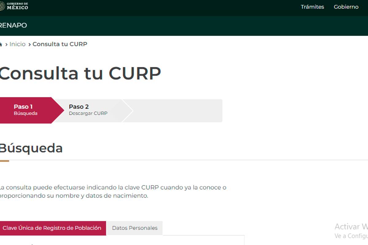 ¿Te vas a registrar para la vacuna antiCOVID y no sabes cómo consultar tu CURP? Aquí te decimos cómo
