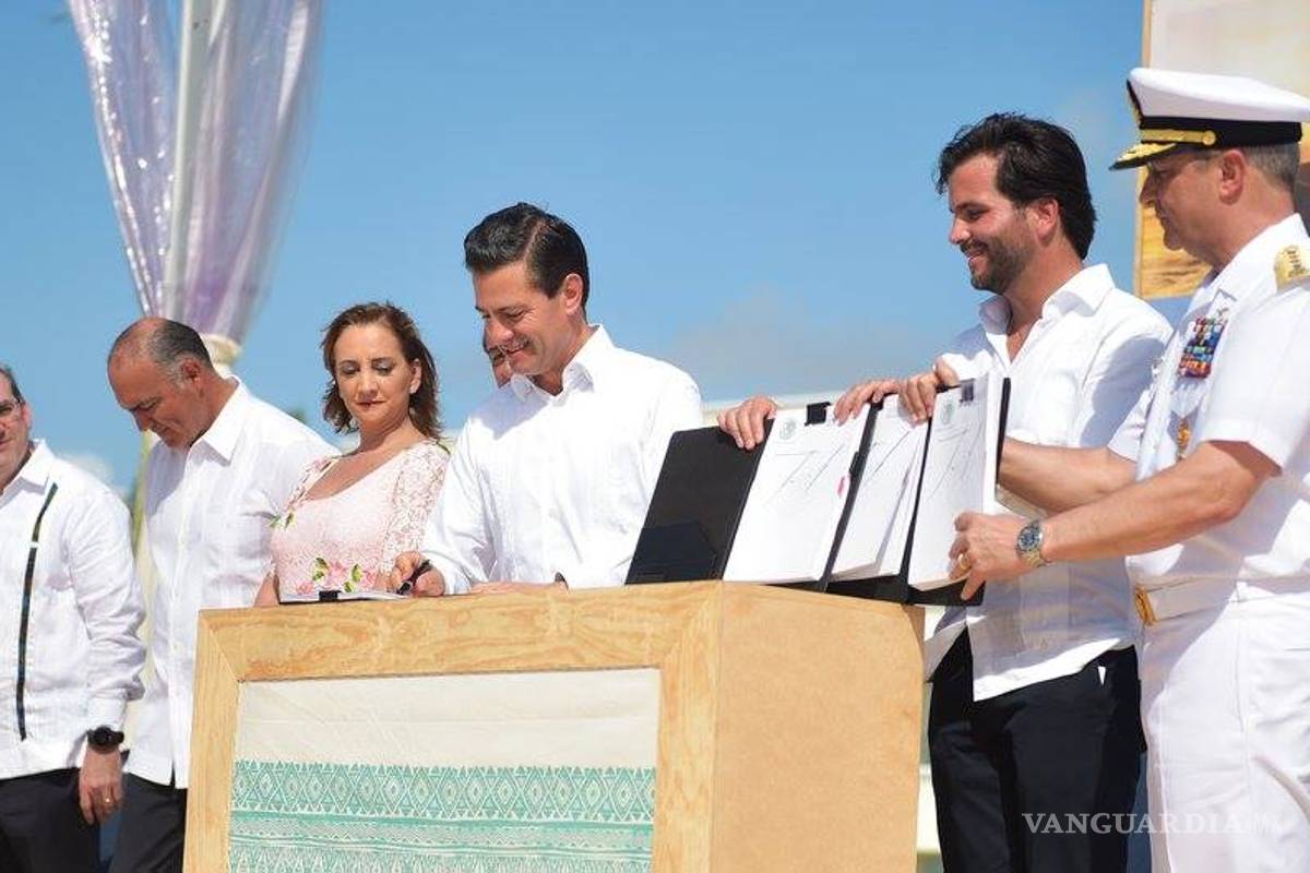 Firma Peña Nieto decretos de Reserva de la Biosfera Caribe Mexicano