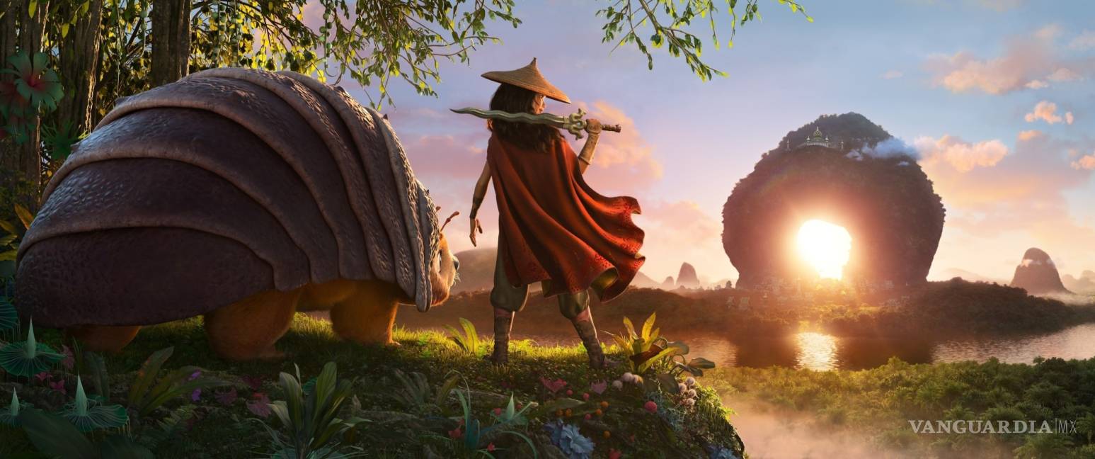 $!La nueva historia de Pixar: 'Raya' es una aventura deslumbrante