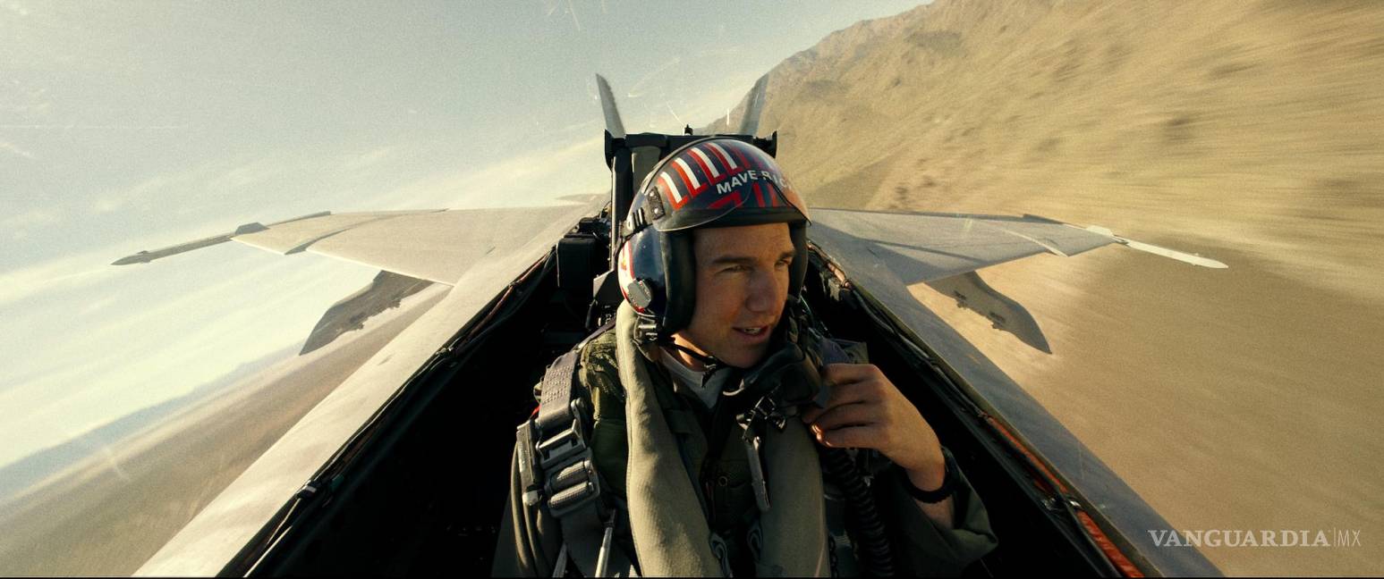 $!Tom Cruise como el capitán Pete Maverick Mitchell en Top Gun: Maverick.