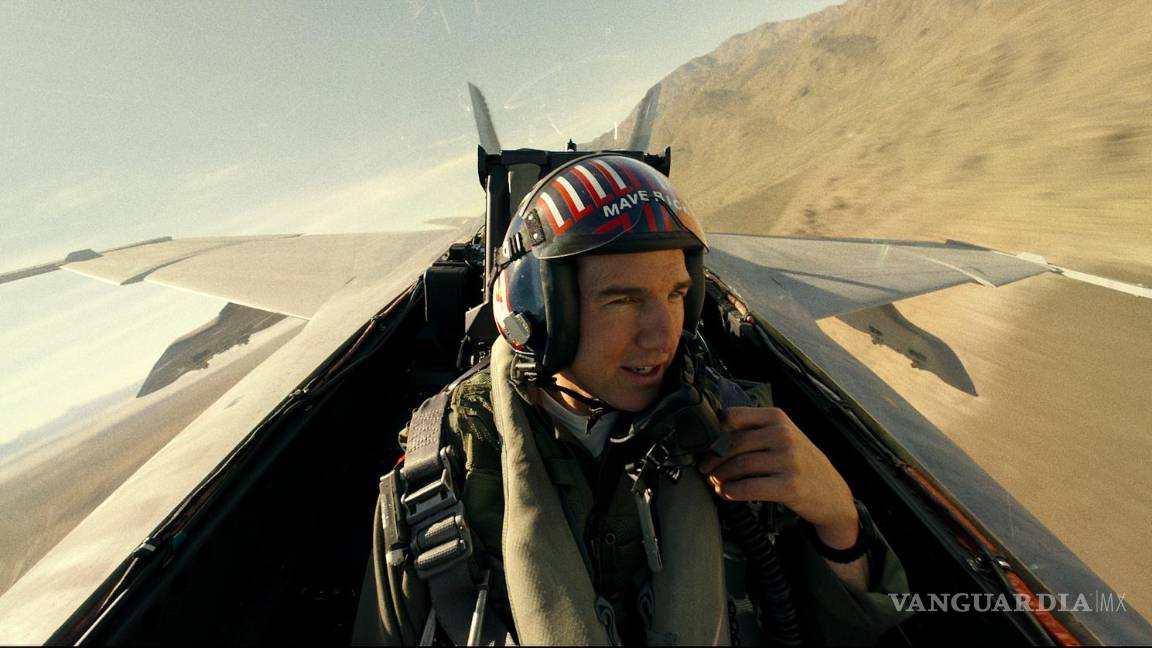 $!Tom Cruise como el capitán Pete Maverick Mitchell en Top Gun: Maverick.