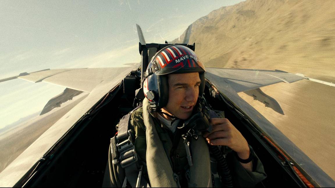 $!Tom Cruise como el capitán Pete Maverick Mitchell en Top Gun: Maverick.