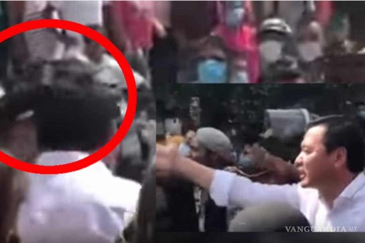 &quot;Ensúciate las manos cab..n&quot;, le gritan a Osorio Chong en recorrido por sismo