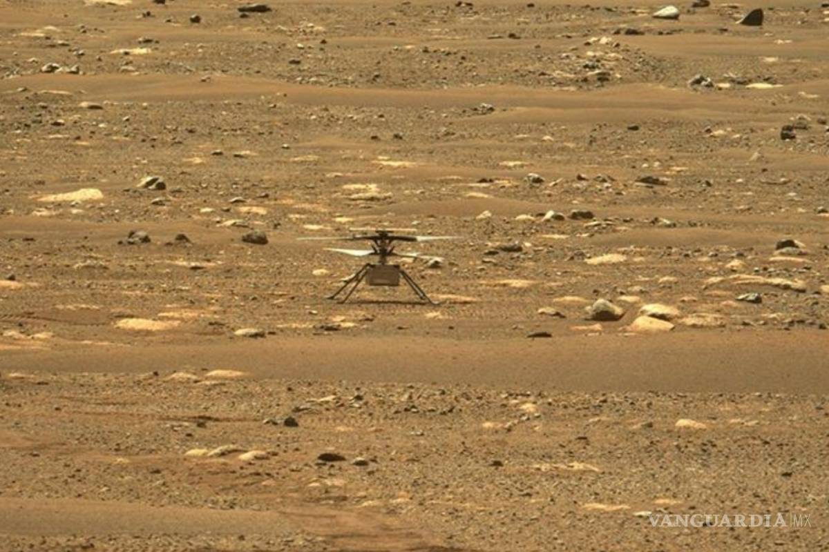El helicóptero Ingenuity de la NASA hace historia al volar, por primera vez, en Marte