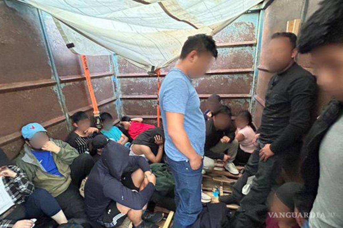 $!Rescatan a 63 migrantes en retén en Chihuahua