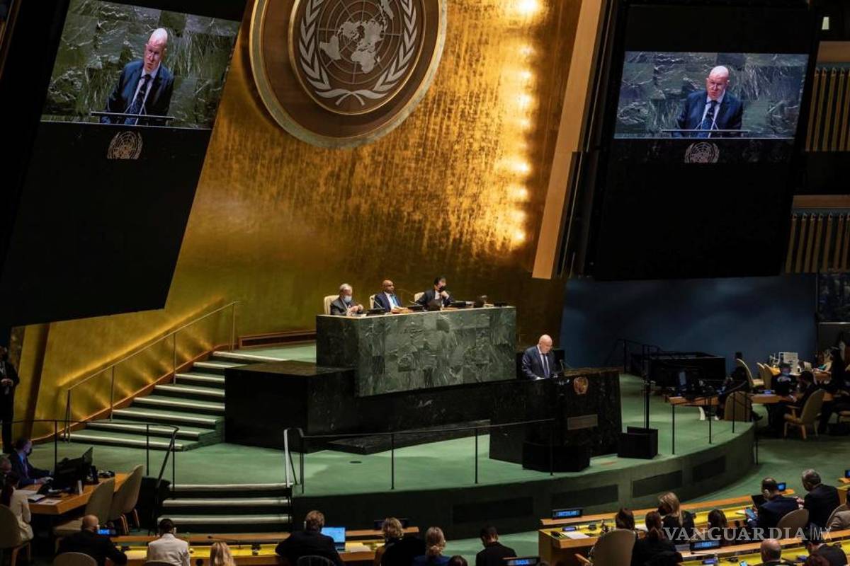 Ucrania asegura que si no sobrevive a la guerra con Rusia, tampoco lo hará la ONU