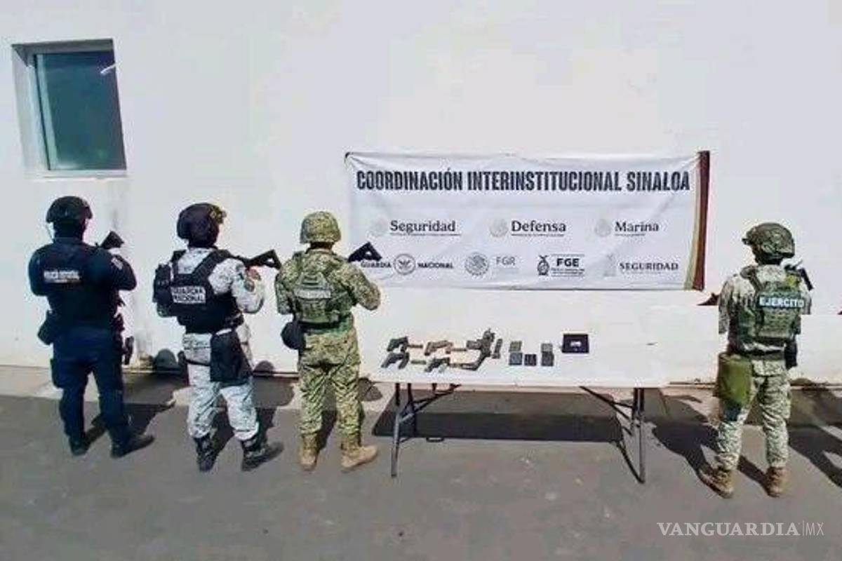 Descubren subametralladora y decenas de celulares en el penal de Culiacán