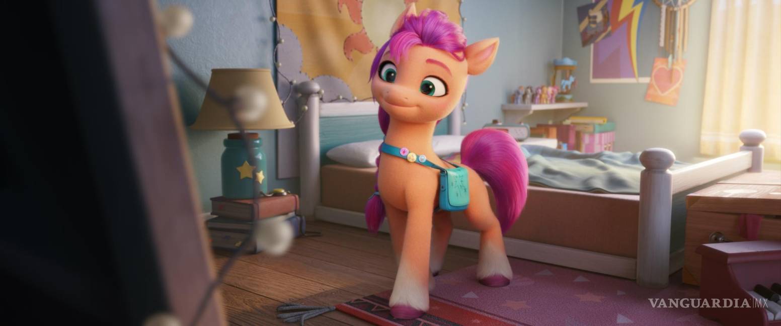 $!En esta imagen difundida por Netflix, el personaje de Sunny en una escena de My Little Pony: A New Generation. AP/Hasbro, Inc./Netflix