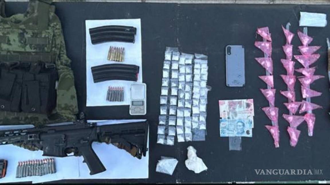 $!Joven que realizaba labores de sicariato es detenido en Pesquería, Nuevo León