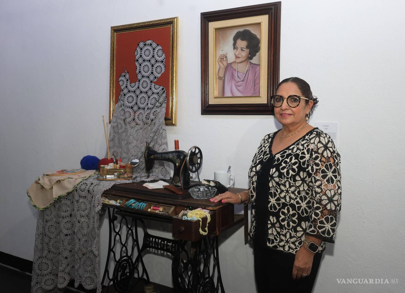 $!El dinero y la relación madre-hija protagonizan dos exposiciones en el Museo de Artes Gráficas de Saltillo