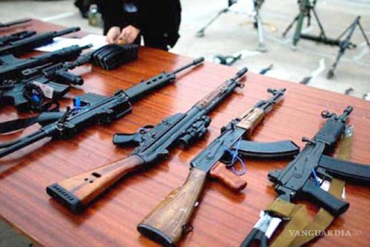 Al alza indagatorias por armas ilegales en Coahuila