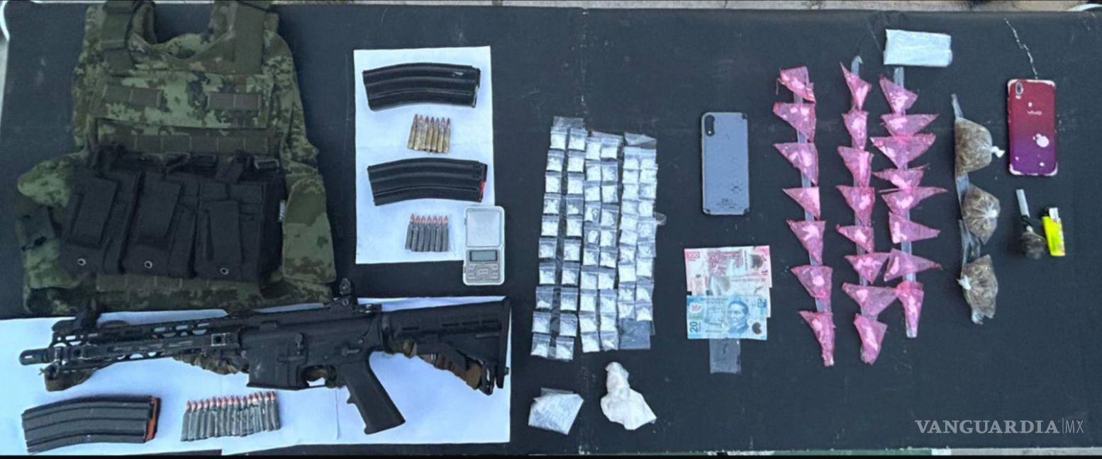 Joven que realizaba labores de sicariato es detenido en Pesquería, Nuevo León