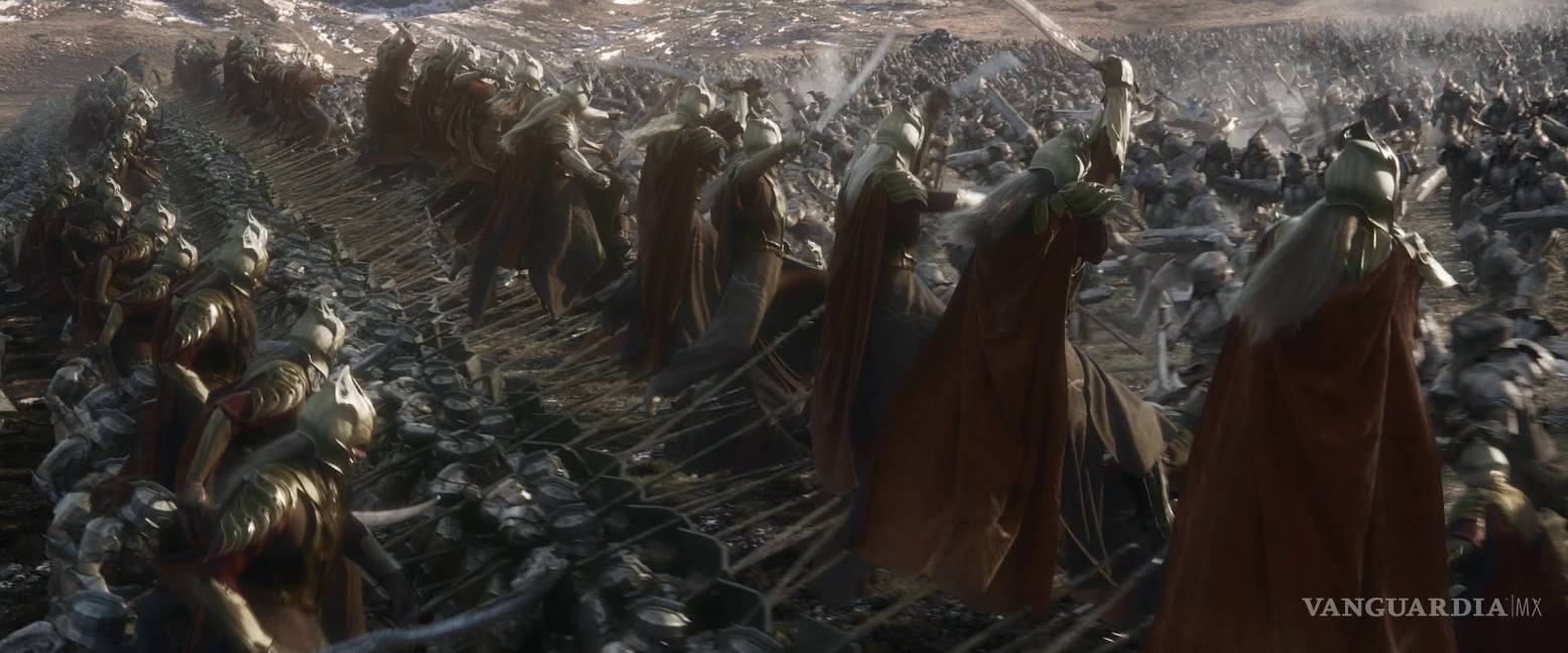 $!Más de mil fans de 'El Hobbit' recrean 'La Batalla de los 5 ejércitos'