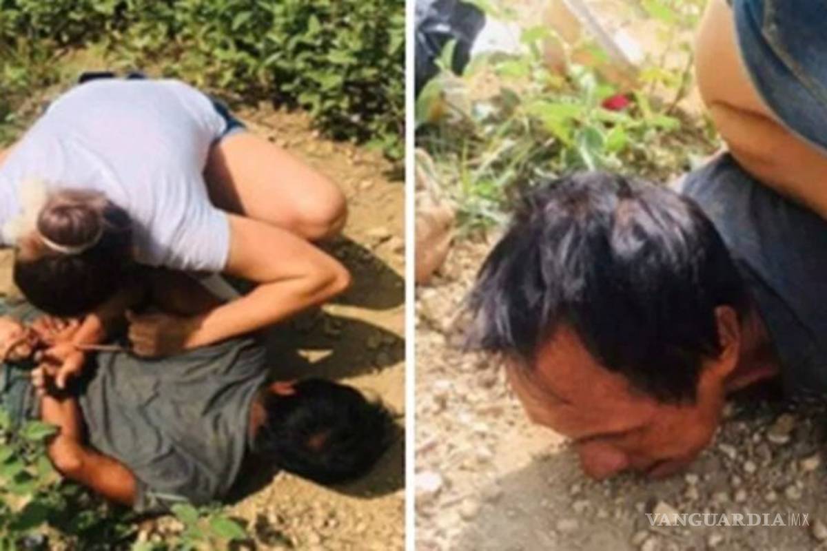 Mujer amarra y somete a violador que intentaba abusar de un niño