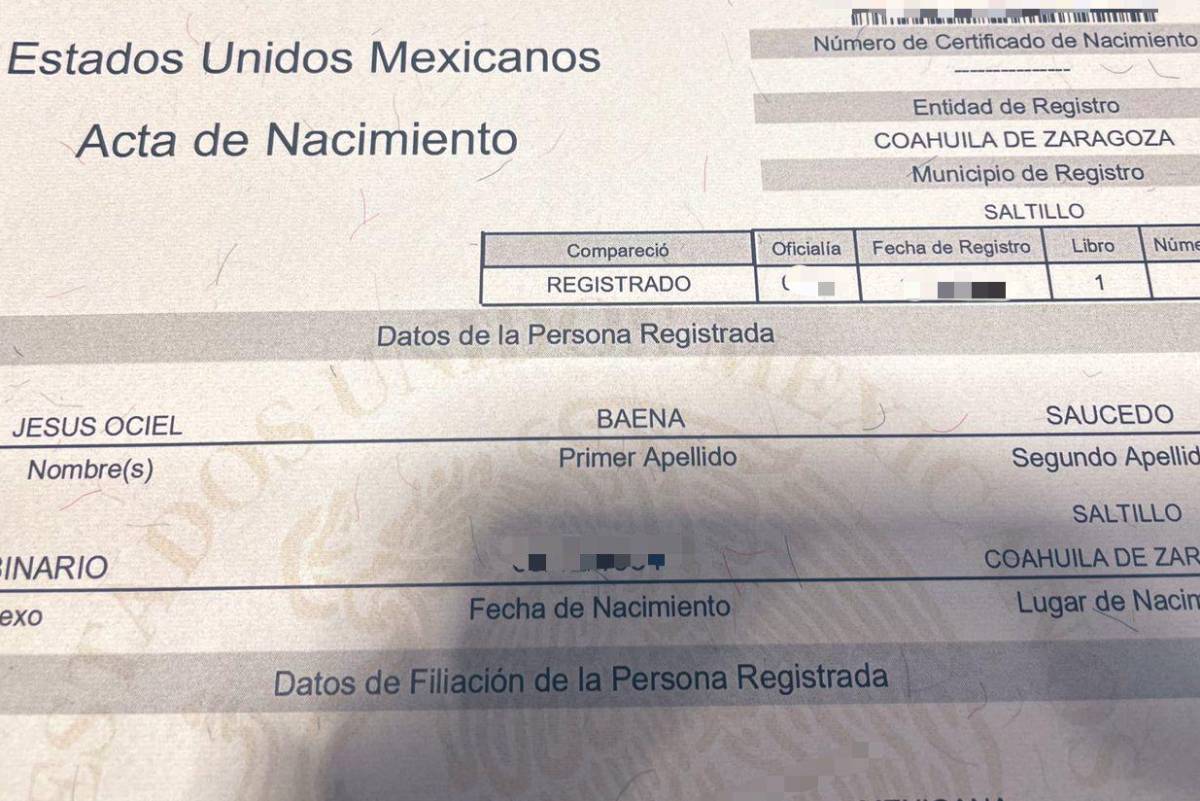 Emite Registro Civil De Coahuila La Primera Acta No Binaria Del Estado 5070