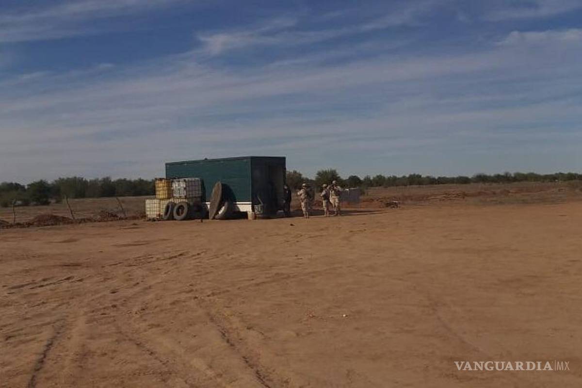 Aseguran almacén con más de 140 mil litros de hidrocarburos en Sonora