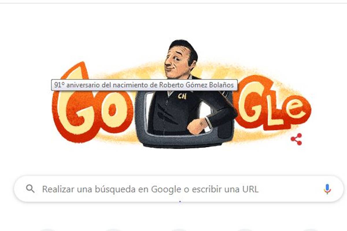 $!¿Por qué el doodle de ‘Chespirito’ revela el lado oscuro de Roberto Gómez Bolaños?