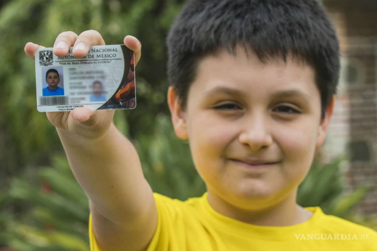 ¿Cómo fue el primer día de clases del niño genio en la UNAM?