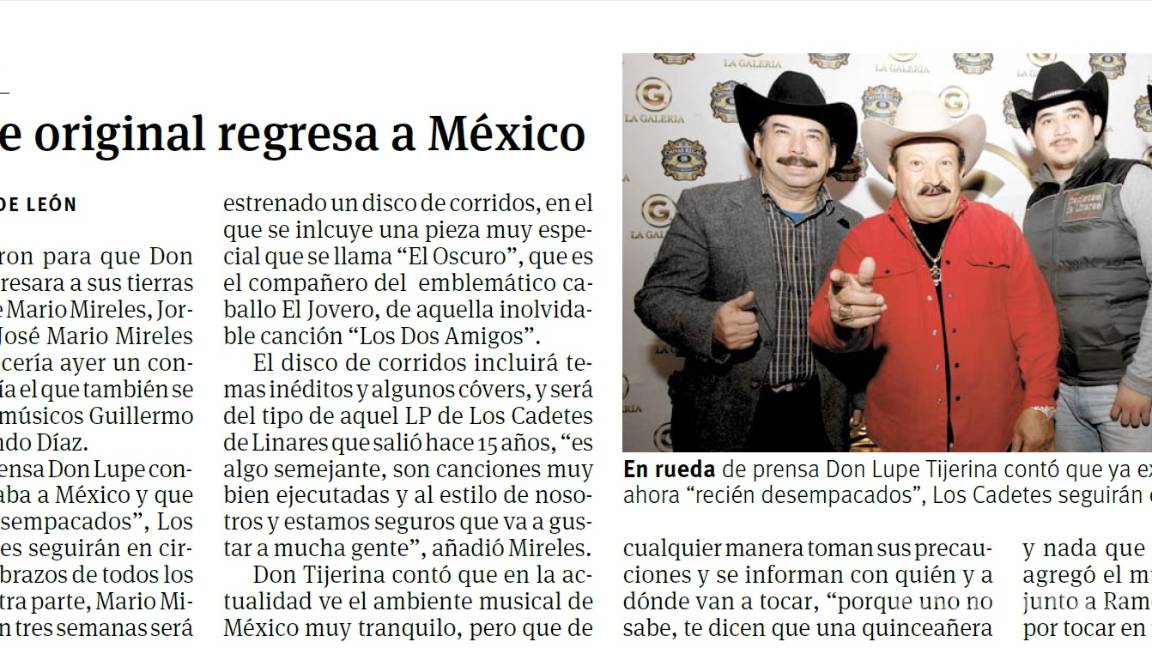 $!Lupe Tijerina se despidió de Saltillo en San Valentín