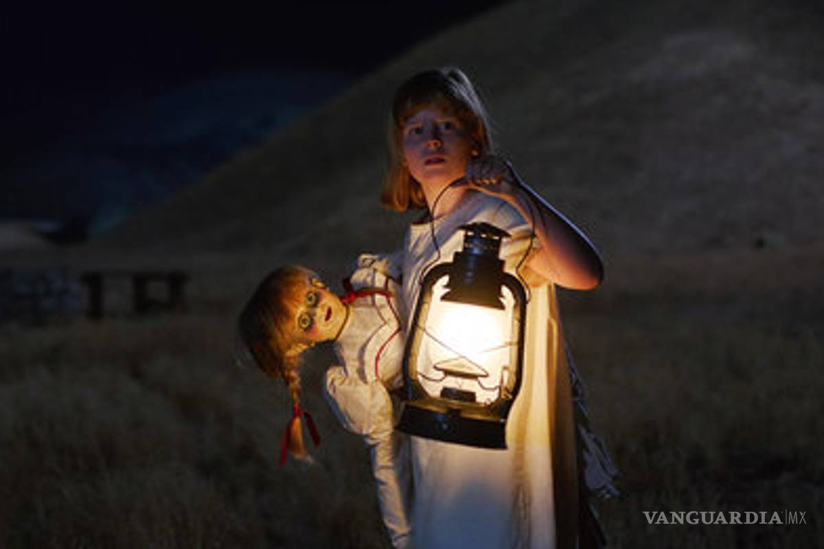 Segunda entrega de la saga “Annabelle” lidera taquillas