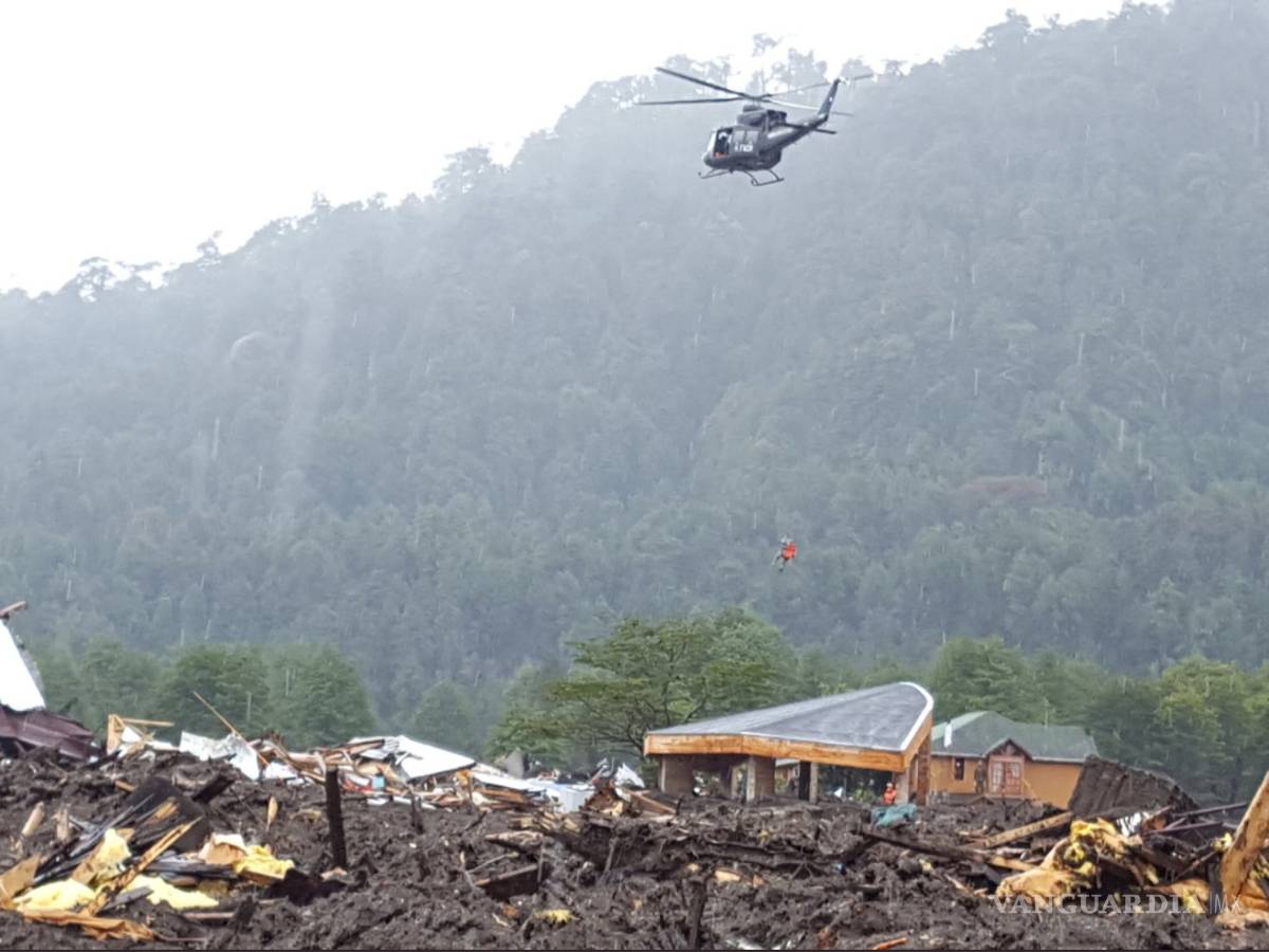 $!Aumentan a 17 los muertos por alud en Chile tras hallar cuerpo de una mujer