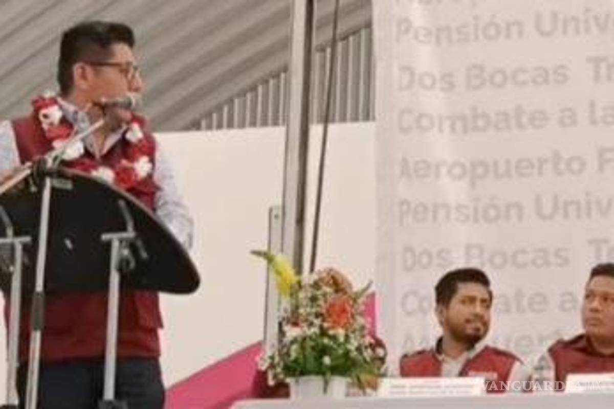 Acarreados... Delegado de Morena pidió apoyo a los alcaldes de Veracruz para transportar gente al AMLOFest2021 (video)