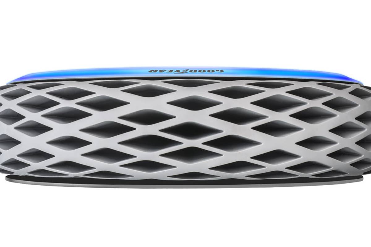 $!Goodyear Oxygene, neumático relleno de musgo para limpiar el aire de las ciudades