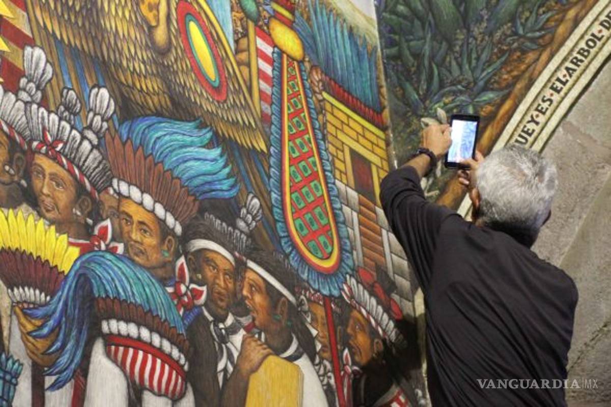 $!Avanza restauración de mural en México tras sismos de 2017