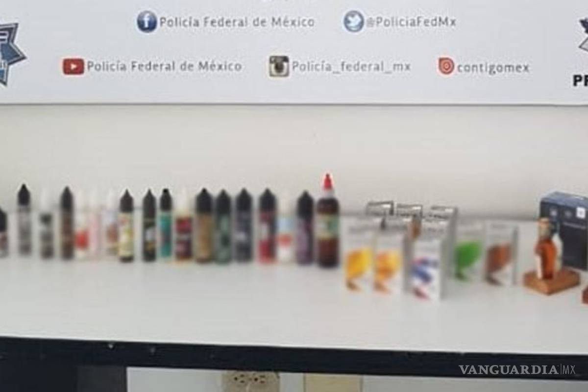 Aseguran frascos con droga en aeropuerto de Yucatán