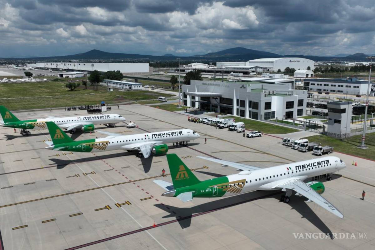 Presume Sheinbaum llegada de tercer avión Embraer