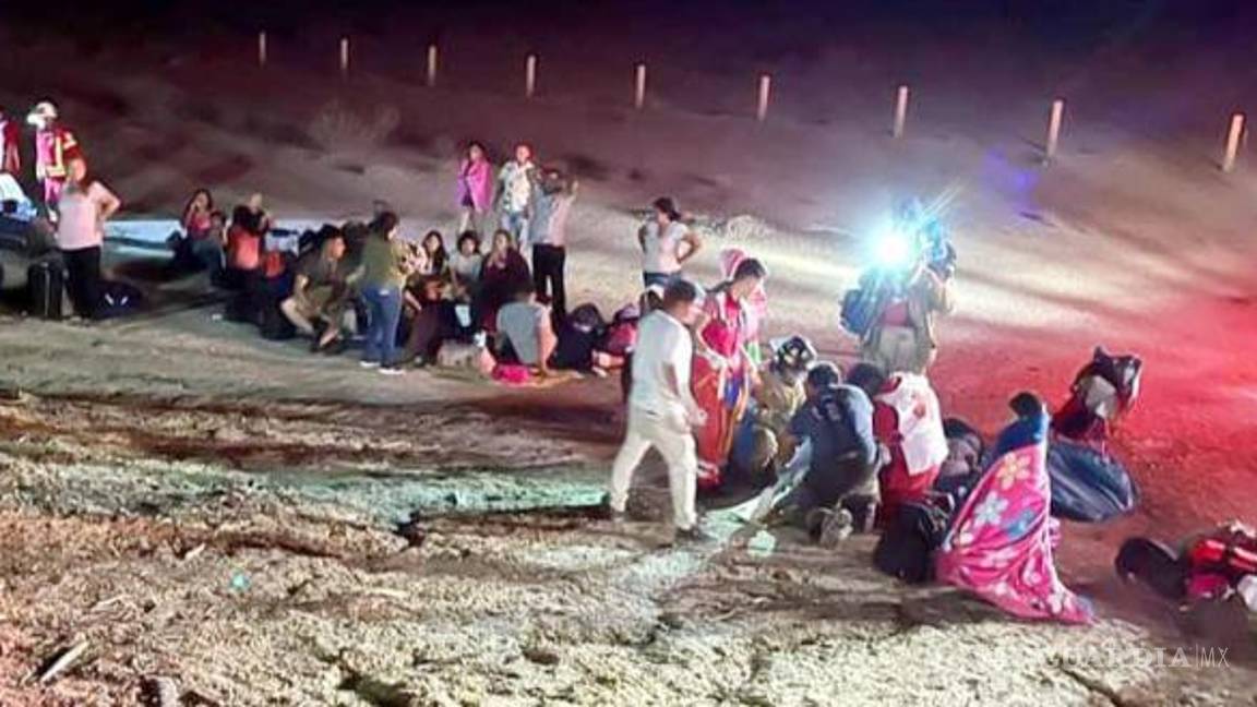 $!Una fuerte movilización de ambulancias, cuerpos de rescate y de corporaciones policiacas, de los municipios de San Pedro, Parras, Matamoros y hasta de Torreón, se dio tras el reporte.