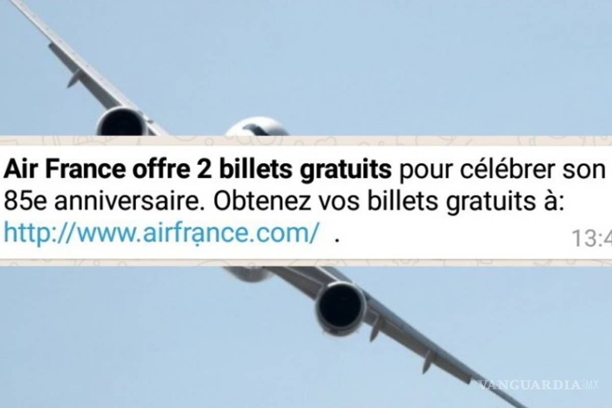 Utilizan a Air France para fraude que está causando muchas víctimas en redes sociales