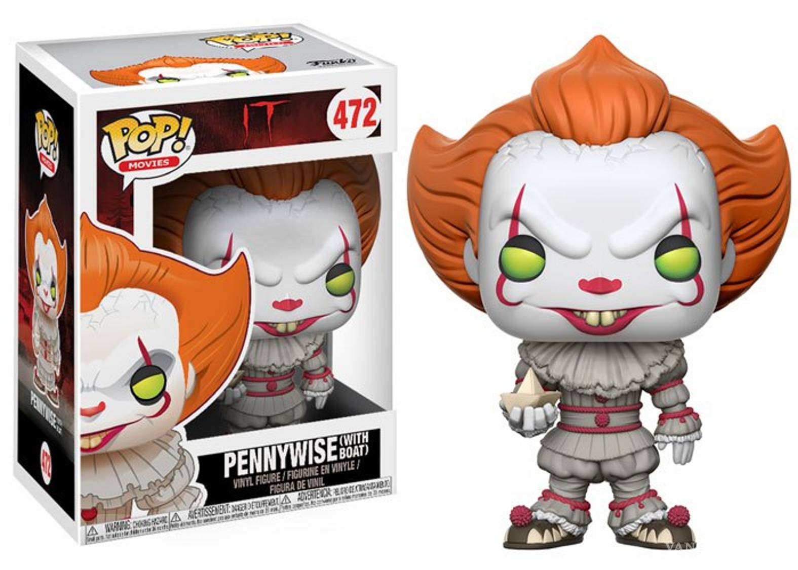 $!La marca “Funko” revela tres nuevos muñecos de Pennywise de “It”