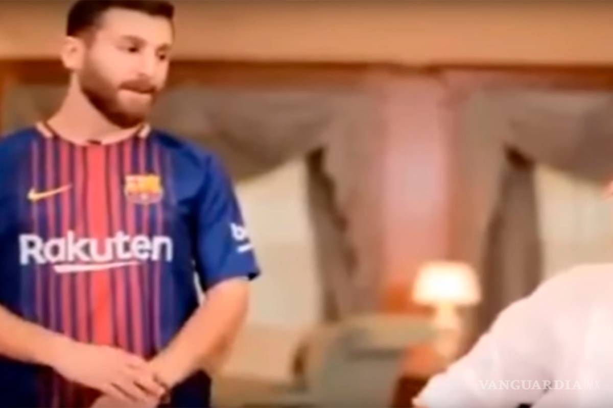 Iker Casillas fue sorprendido por un falso Messi