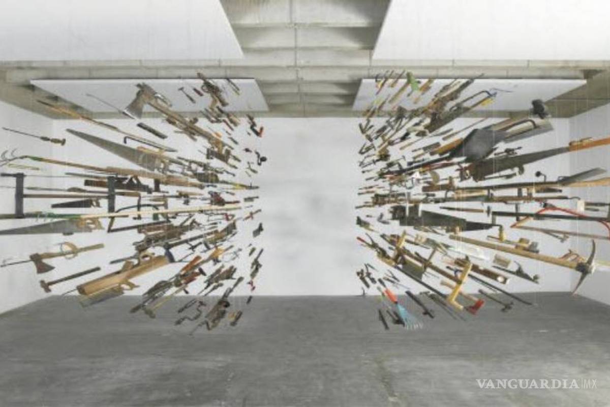 Mexicano Damián Ortega expone su obra en Palacio de Cristal de Madrid