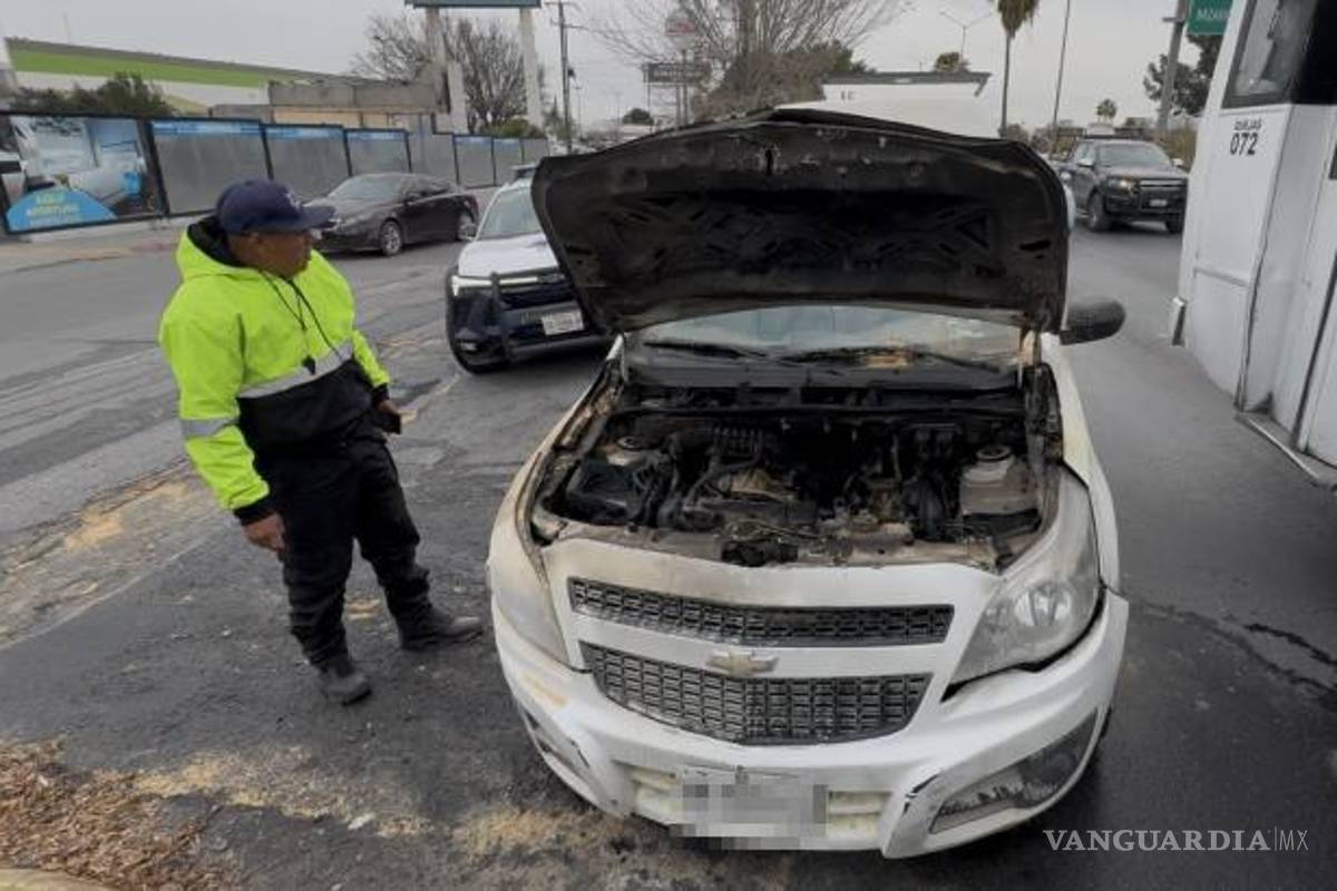 $!La unidad fue orillada sin que se reportaran personas lesionadas.
