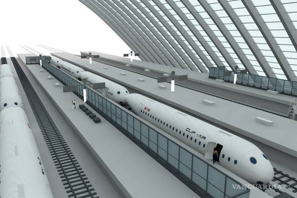 Así será el &quot;avión-tren&quot; del futuro
